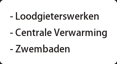 loodgieterswerken, centrale verwarming, zwembaden